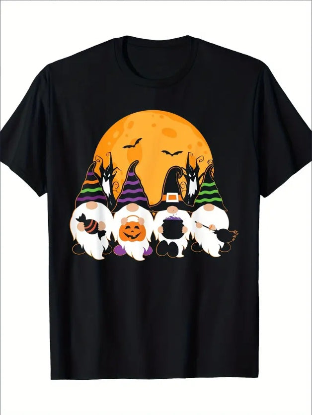 Cute Halloween Gnomes Trick-or-treating T-shirt