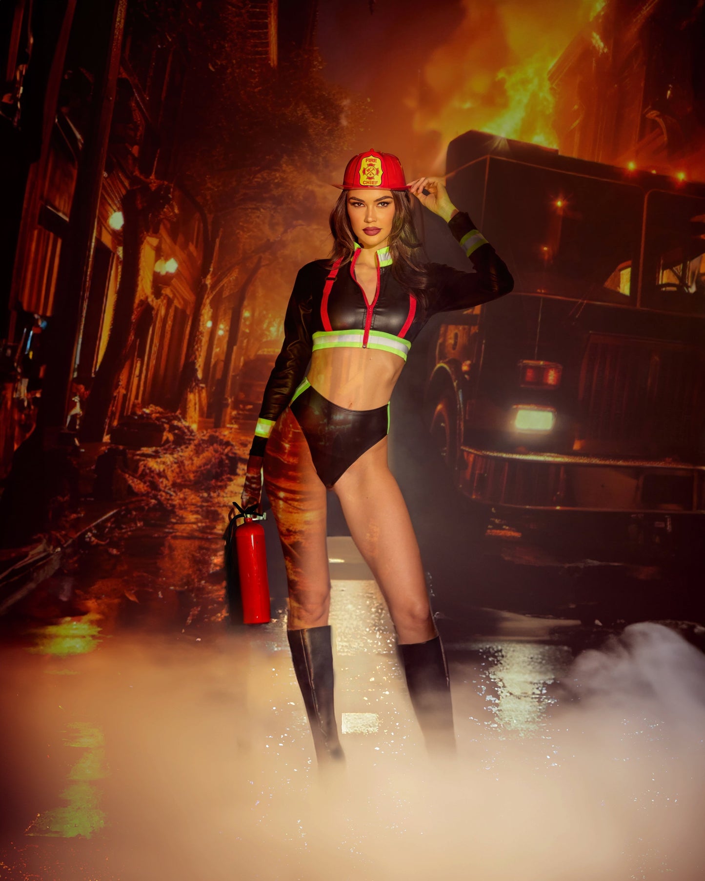 Fierce Fire Woman