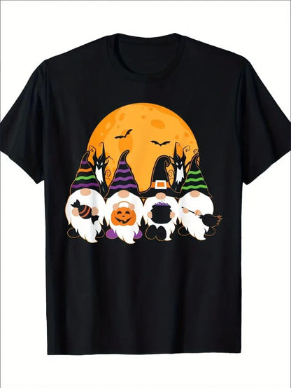 Cute Halloween Gnomes Trick-or-treating T-shirt