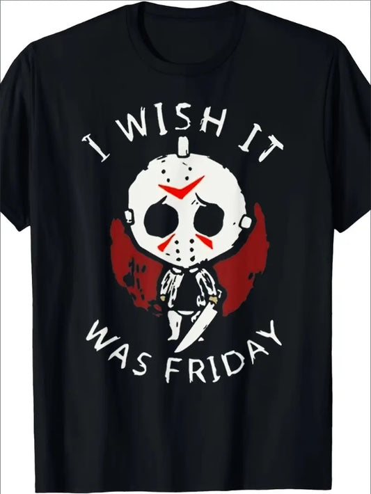 I Wish It Was Friday Horror T-shirt