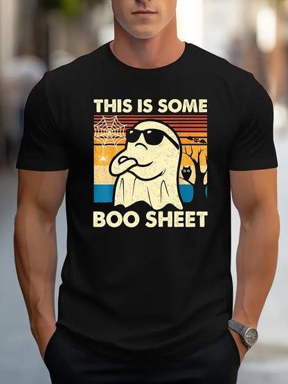 This Is Some Boo Sheet Halloween Ghost Graphic T-shirt
