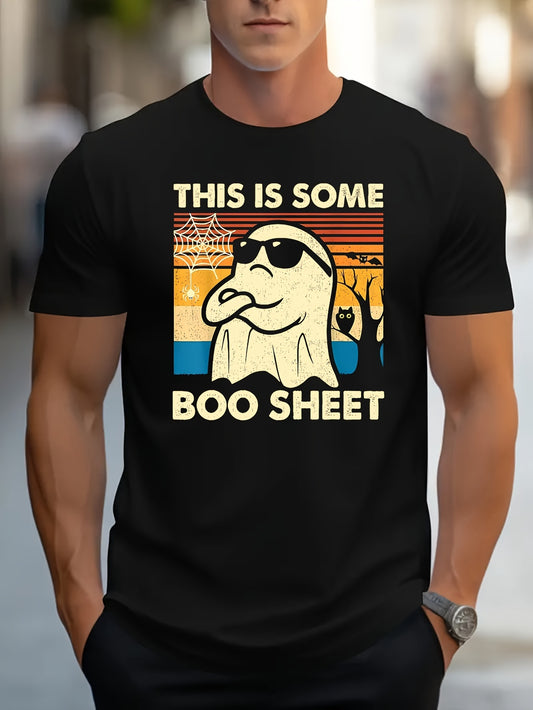 This Is Some Boo Sheet Halloween Ghost Graphic T-shirt