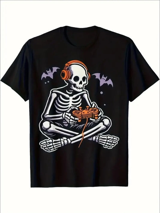 Skeleton Gamer T-shirt